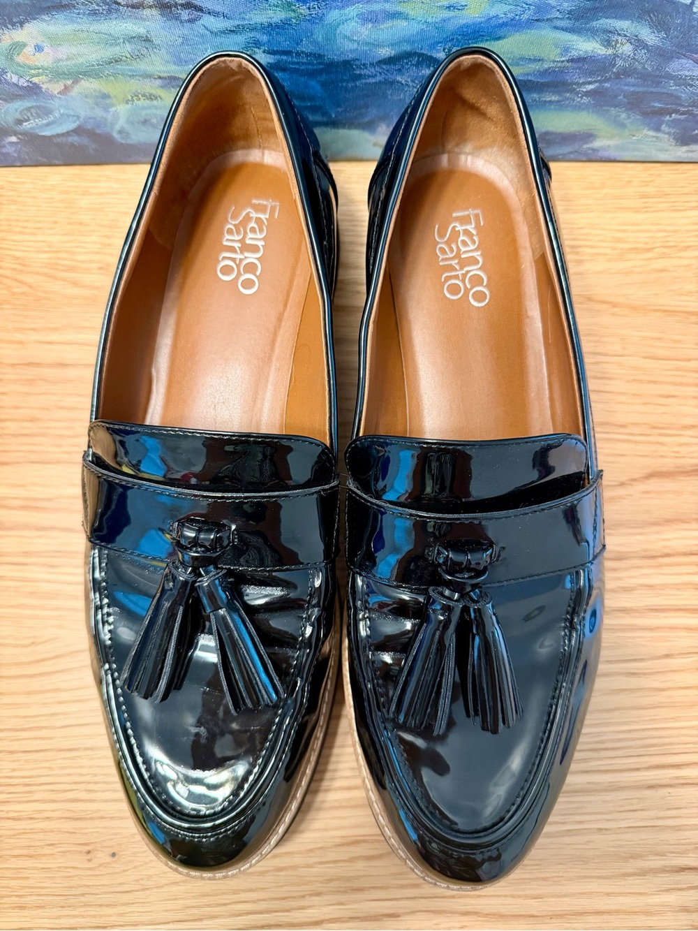 Franco Sarto Carolynn Tassel Loafers Sz.11